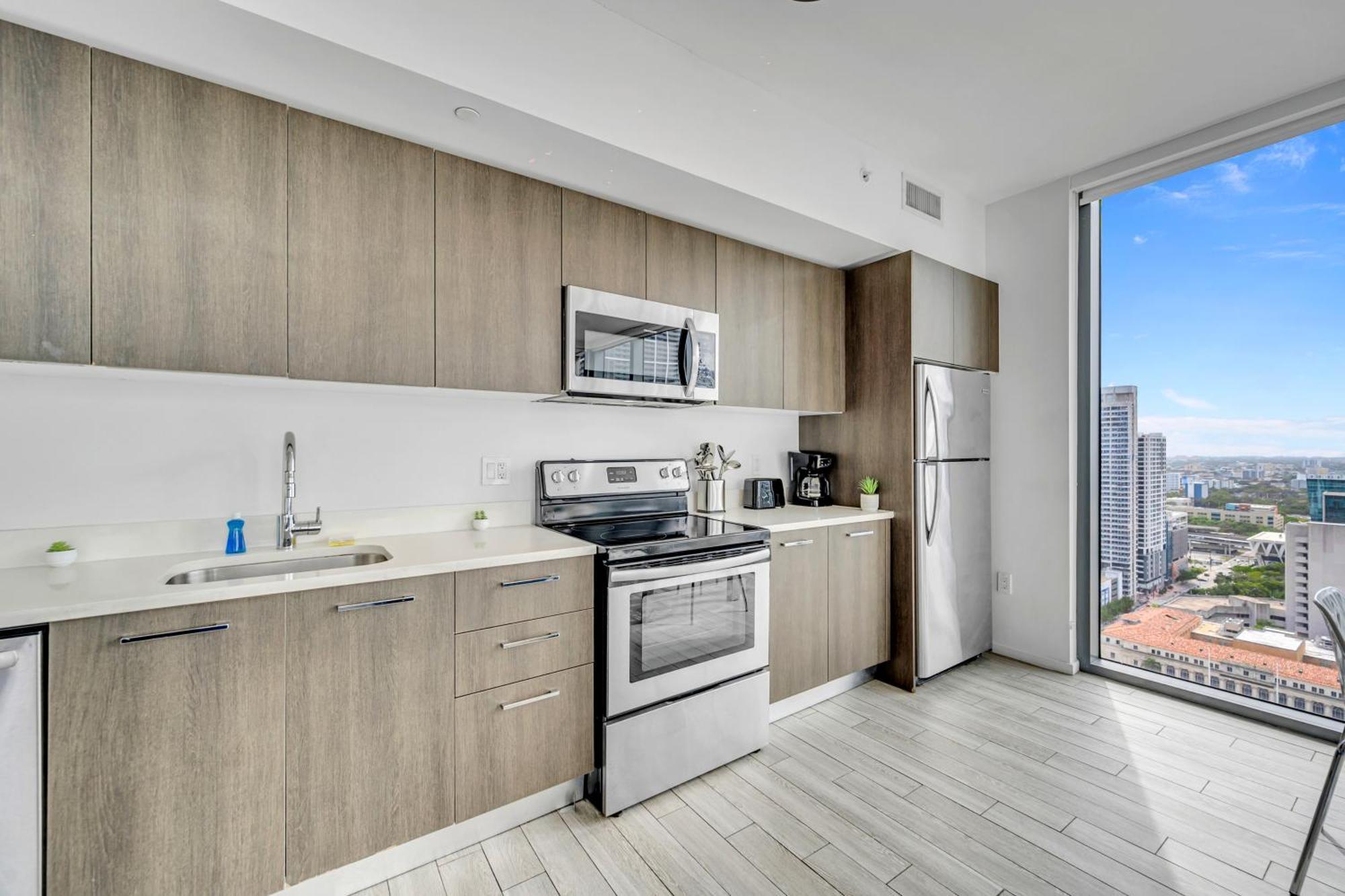 Great 3 Beds 3 Baths Appartment Downtown ميامي المظهر الخارجي الصورة