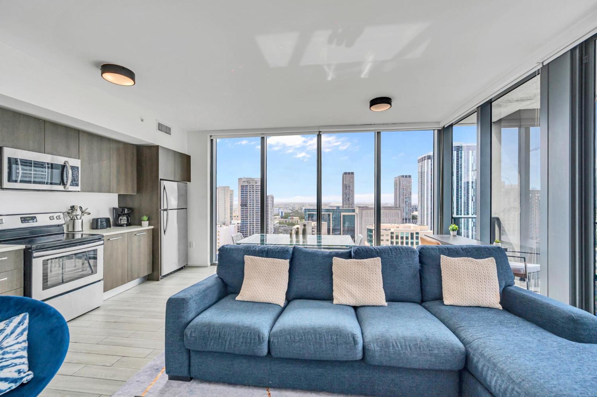 Great 3 Beds 3 Baths Appartment Downtown ميامي المظهر الخارجي الصورة